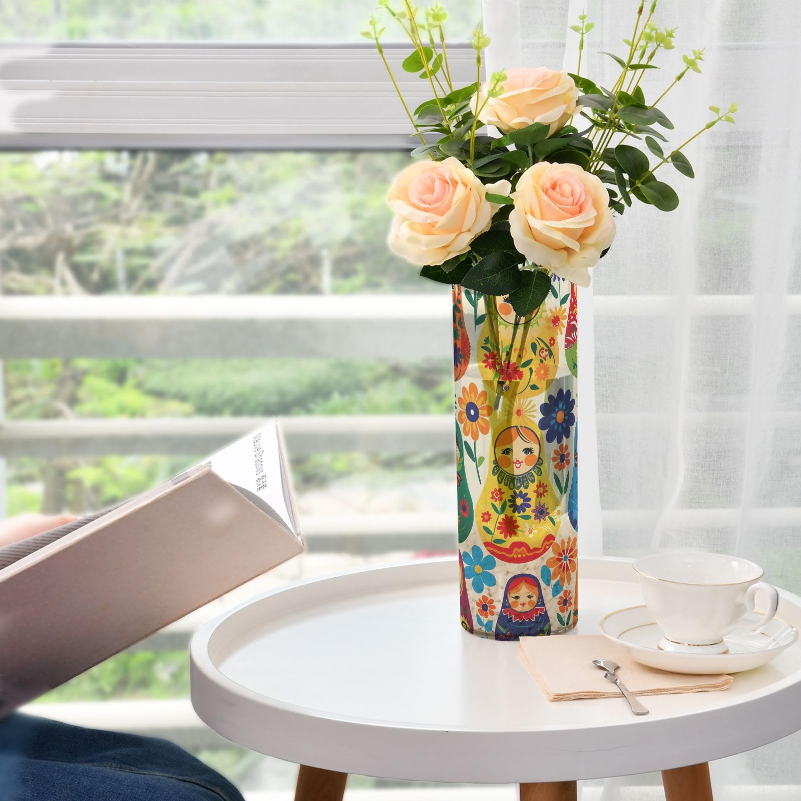 Amazon.com: Matryoshka Russian Traditional Wooden Doll Plastic